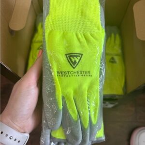NEW 3-Pk of Westchester Protective Gear High Visibility Grip Work Gloves